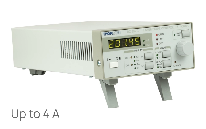 Thorlabs · 半導体レーザー(LD)ドライバー、20 mA～4 A