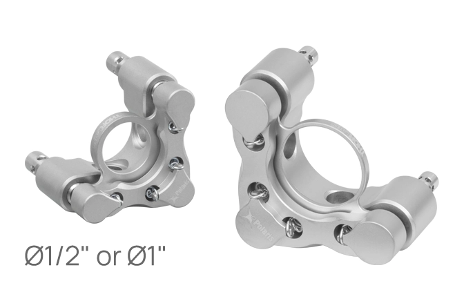 Thorlabs · Polaris® Clear-Edge Glue-In Kinematic Mirror Mounts