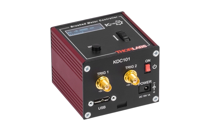 Thorlabs · ブラシ付きDCサーボモーターコントローラ K-Cube®