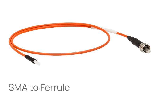 Thorlabs · Multimode SMA Fiber Optic Patch Cables with Ferrule Ends