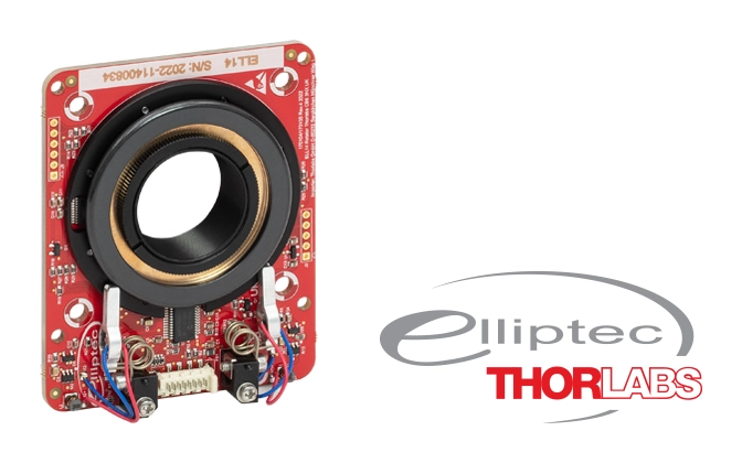 Thorlabs · 共振ピエゾモーター付き回転マウント
