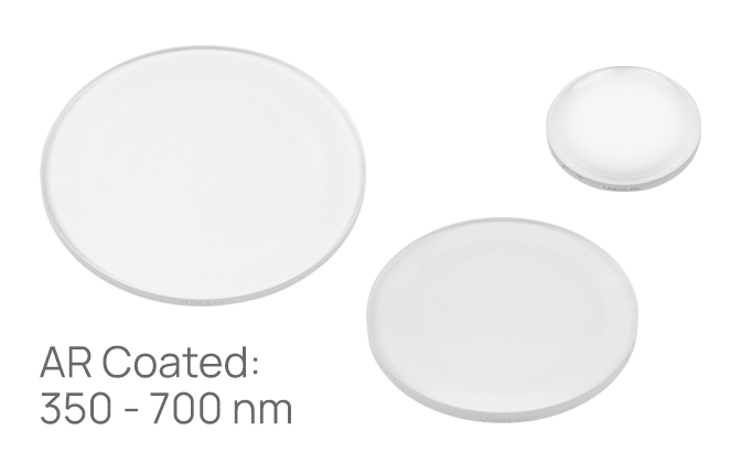 Thorlabs · UV Fused Silica Plano-Convex Lenses, AR Coated: 350 - 700 nm