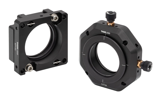 凸 Thorlabs · 60 mm ケージシステム用XY移動マウント