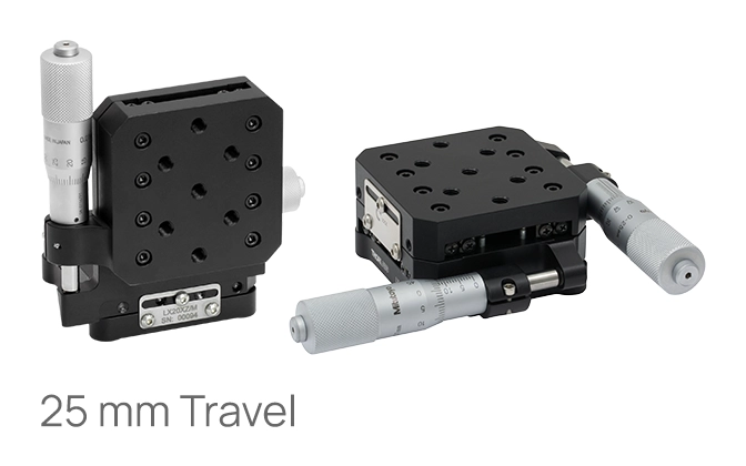 Thorlabs · 25 mm Travel Compact 2-Axis Manual Stages, Crossed