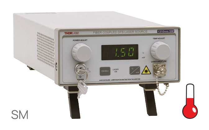 ThorLabs S1FC637 – Source Laser Couplée Par Fibre, Avec 2 Clés, état Correct