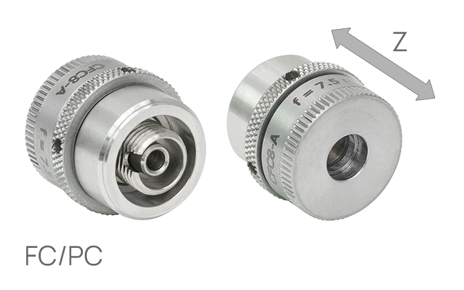 Thorlabs · FC/PC Adjustable Aspheric Collimators