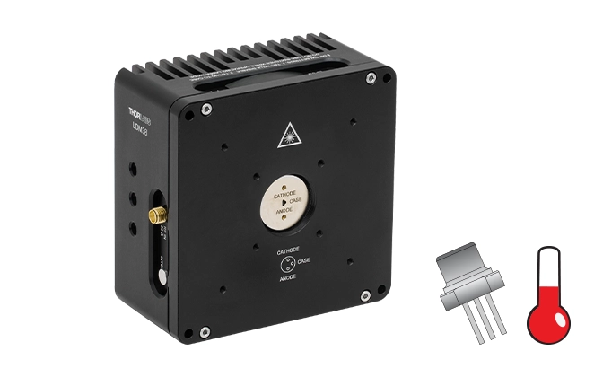 Thorlabs · Temperature-Controlled Mounts for TO-Can Laser Diodes
