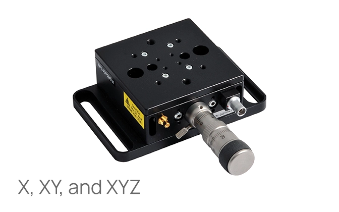 Thorlabs · Single-Axis Flexure Translation Stages: 5 mm Travel