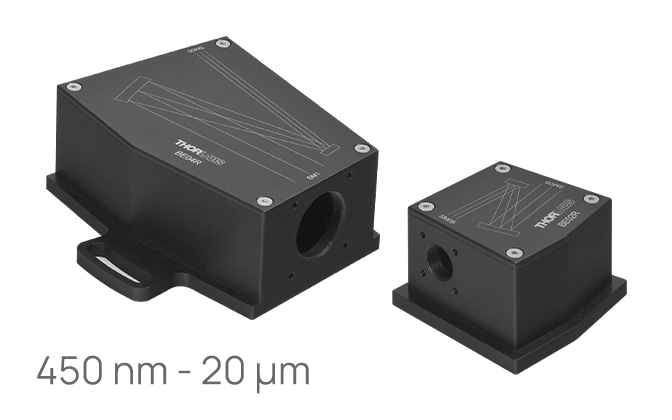 Thorlabs · Reflective Beam Expanders: 2X, 4X, and 6X