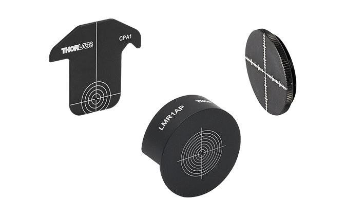 Thorlabs · Anodized Aluminum Alignment Targets