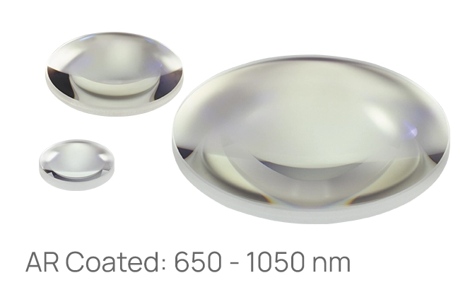 ビークレンズ Thorlabs · N-BK7 Bi-Convex Lenses (AR Coating: 650 - 1050 nm)