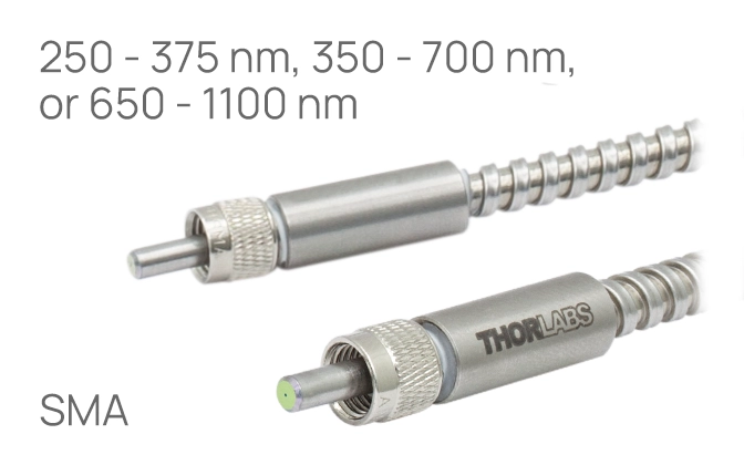 Thorlabs · AR-Coated Multimode Fiber Optic Patch Cables