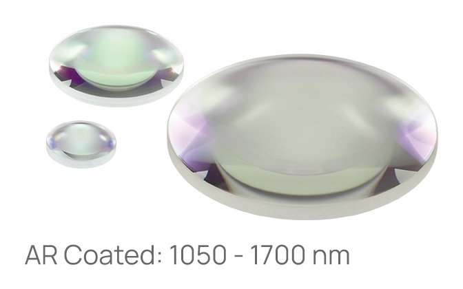 Thorlabs · N-BK7 Bi-Convex Lenses (AR Coating: 1050 - 1700 nm)