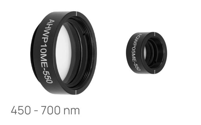 Thorlabs · Mounted Polymer Zero-Order Achromatic Wave Plates