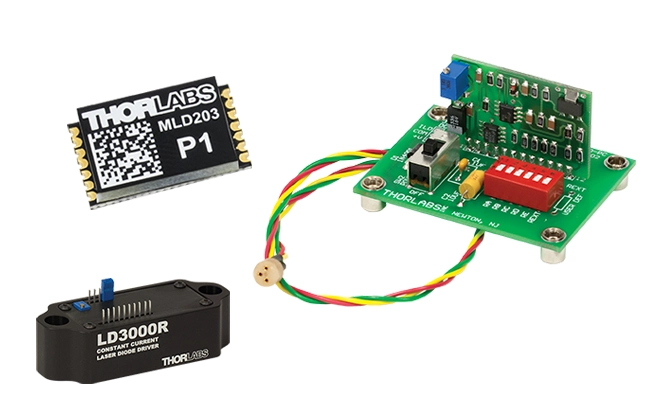 Thorlabs · 組み込み用半導体レーザー(LD)ドライバー/コントローラー