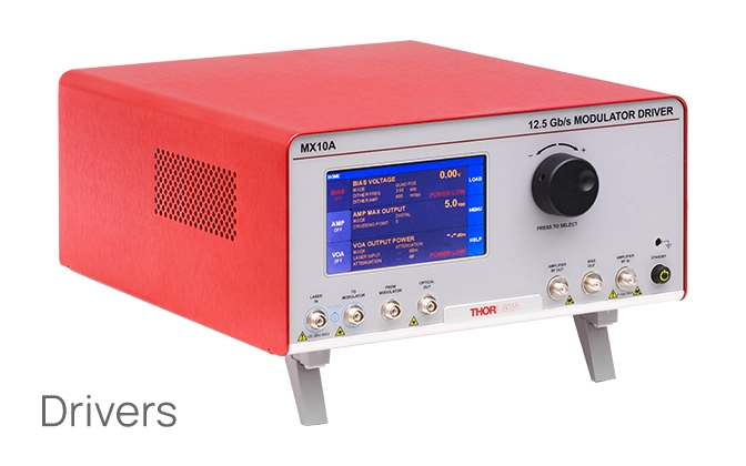 Benchtop High-Speed LiNbO3 Electro-Optic Modulator Drivers
