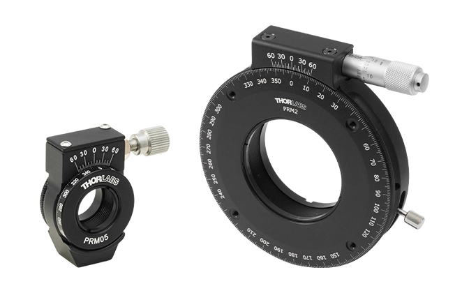 Thorlabs · Manual Rotation Mounts, High Precision