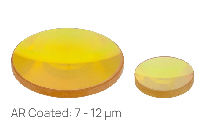ビークレンズ Thorlabs · Zinc Selenide Bi-Convex Lenses, AR Coated: 7 - 12 µm