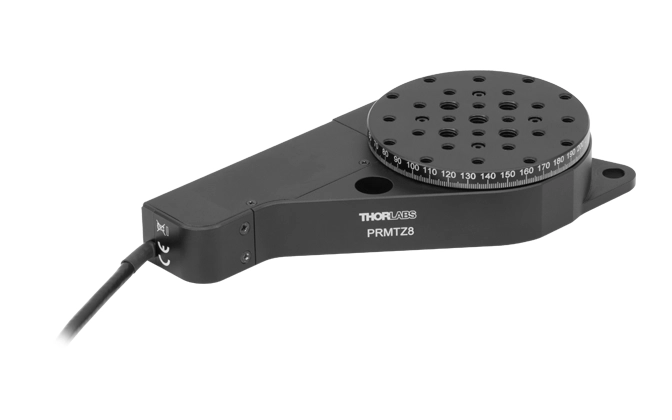 Beam Rotation System Thorlabs · Motorized Precision Rotation Stage with DC Servo Motor