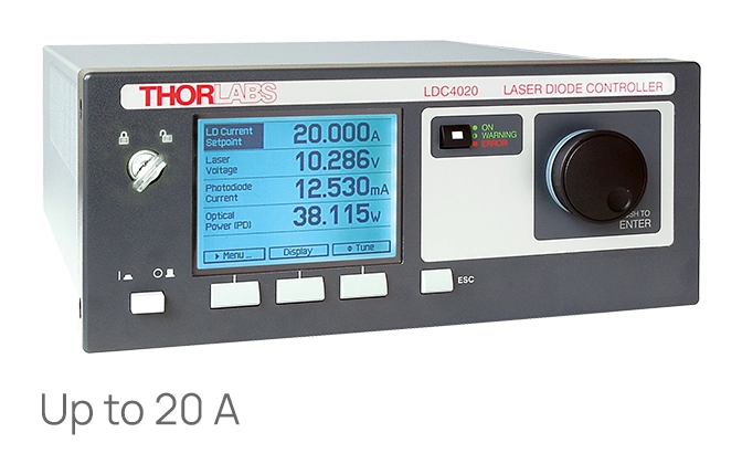 Thorlabs · 高出力半導体レーザーコントローラー