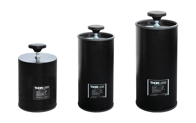 Thorlabs · Upgradeable Optical Table Supports: Rigid, Non-Isolating