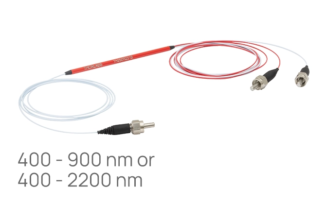 Thorlabs · 1x2 Step-Index Multimode Fiber Optic Couplers, Ø200 µm