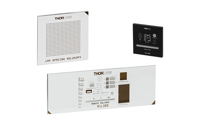 Thorlabs · Grid Distortion Test Targets