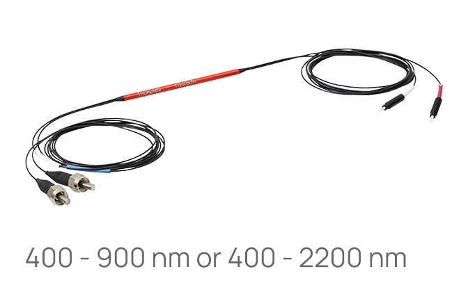 Thorlabs · 2x2 Step-Index Multimode Fiber Optic Couplers, Ø200 µm