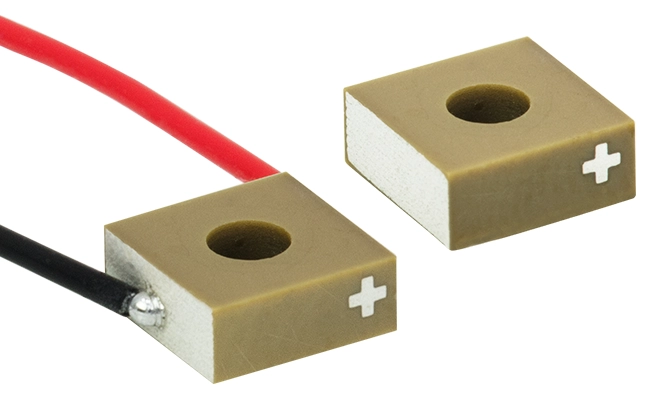 Thorlabs · Low-Voltage Piezoelectric Chips with Through Holes, 1.8