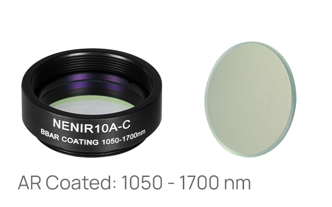 Thorlabs · 吸収型NDフィルタ、ARコーティング: 1050 nm～1700 nm