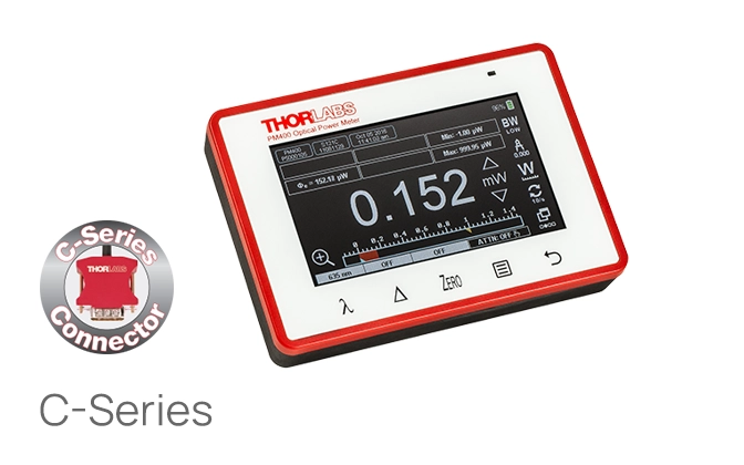 Thorlabs · Handheld Optical Power and Energy Meter Console with