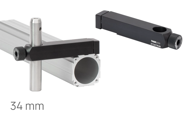 Thorlabs · 34 mm Rail Carriers for Ø1/2