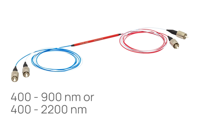Thorlabs · 2x2 Step-Index Multimode Fiber Optic Couplers, Ø200 µm
