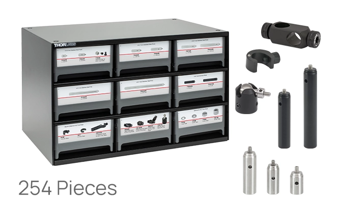 Thorlabs · Mechanical Essentials Kits: Posts and Accessories