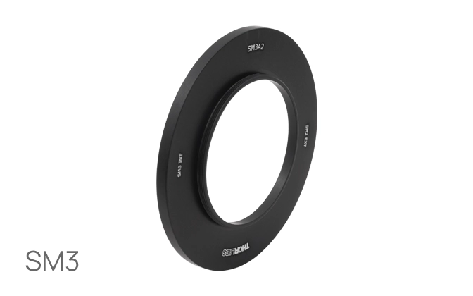 Thorlabs · Optical Component Threading Adapters with SM3 (3.035