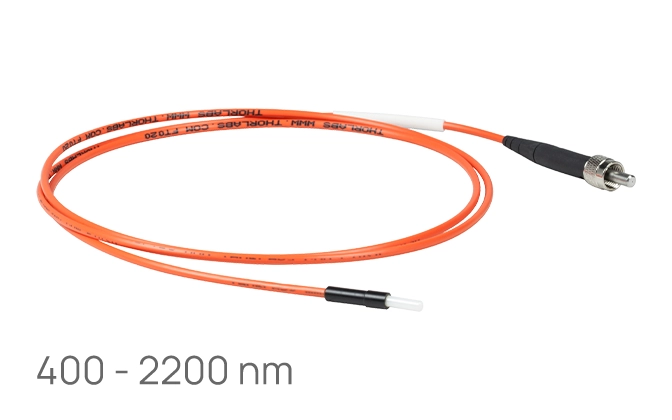 Thorlabs · Optogenetics Patch Cables, Ø400 µm Core, 0.39 NA Fiber