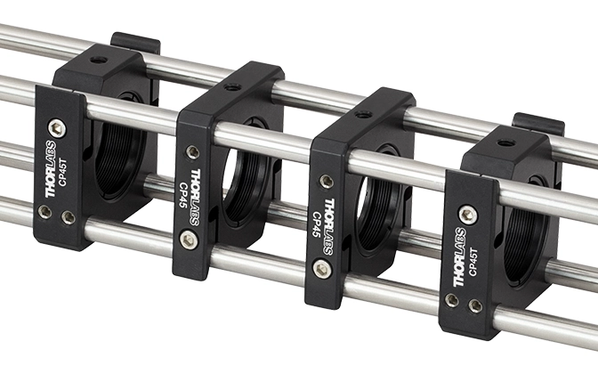 Thorlabs · 30 mmケージシステム用ケージプレート、脱着可能セグメント Thorlabs · 30 mmケージシステム用ケージプレート、脱着可能セグメント