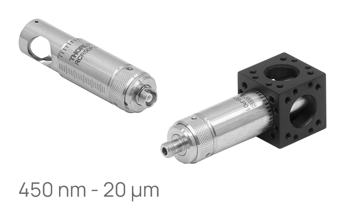 Thorlabs · Compact Reflective Collimators, Protected Silver Coating