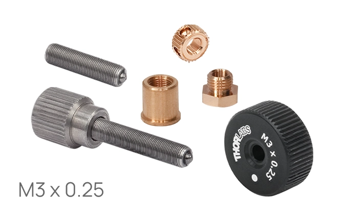 Thorlabs · M3 x 0.25 mm六角穴付き精密アジャスター