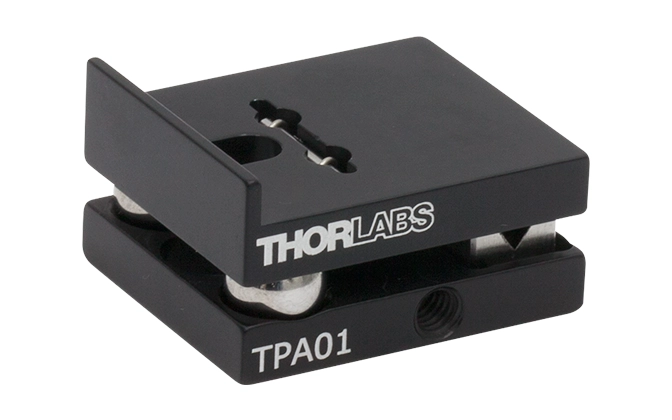 Thorlabs · 固定式光学マウント用1軸角度調整アダプタ